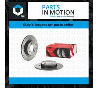 2x Brake Discs Pair fits OPEL CORSA D, E 1.4 Rear 2012 on 264mm Set Brembo New