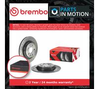 2x Brake Discs Pair fits VOLVO V70 Mk3 2.0 Rear 07 to 16 302mm Set Brembo New