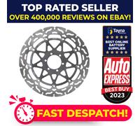 2x Brake Discs Pair fits YAMAHA MOTORCYCLE 66 Front 95 to 98 320mm Set TRW New