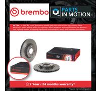 2x Brake Discs Pair Front 258mm 09.C285.1X Brembo Set 402062212R 402063149R New