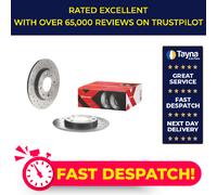 2x Brake Discs Pair Rear 247mm 08.5334.1X Brembo Set 1618860980 169115 E169115