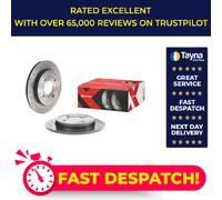2x Brake Discs Pair Rear 253mm 08.4931.2X Brembo Set 1073756 1197572 1323621 New