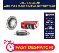 2x Brake Discs Pair Rear 259mm 08.9163.1X Brembo Set 34211503070 Quality New