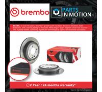 2x Brake Discs Pair Rear 259mm 08.9163.1X Brembo Set 34211503070 Quality New