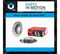 2x Brake Discs Pair Rear 272mm 08.B413.1X Brembo Set 1K0615601AA 5Q0615601D New