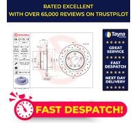 2x Brake Discs Pair Rear 290mm 08.C115.1X Brembo Set 34216792225 Quality New