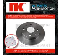 2x Brake Discs Pair Solid 211mm 205109 NK Set 4351297203 4351297204 Quality New
