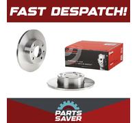 2x Brake Discs Pair Solid 227mm 08.3636.10 Brembo Set 4139010 4208311 4385812