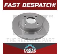 2x Brake Discs Pair Solid 234mm 312237 NK Set 40206018VA 402065F001 402065F003