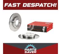 2x Brake Discs Pair Solid 247mm 08.2985.10 Brembo Set 1618859680 169001 424995