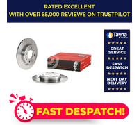 2x Brake Discs Pair Solid 247mm 08.2985.10 Brembo Set 1618859680 169001 424995
