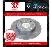 2x Brake Discs Pair Solid fits PEUGEOT 306 Front 93 to 02 KDX(TU3MC) 247mm Set