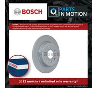 2x Brake Discs Pair Solid 268mm 0986479C57 Bosch Set BD2196 E190R02C03710142 New