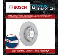 2x Brake Discs Pair Solid 280mm 0986478871 Bosch Set Genuine Quality Guaranteed