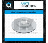 2x Brake Discs Pair Solid 280mm 314767 NK Set 701615601 701615601A 701615601B