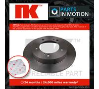 2x Brake Discs Pair Solid 290mm 205203 NK Set 5521160A00 55211160A00 5551160A00