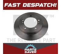 2x Brake Discs Pair Solid 290mm 205230 NK Set 5521160A01 5521176J00 5521176J01