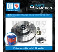 2x Brake Discs Pair Solid 300mm BDC5842 Quinton Hazell Set 402020003R 402022291R
