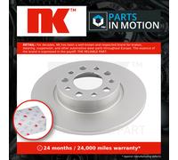 2x Brake Discs Pair Solid Rear 278mm 311024 NK Set 46843610 51760273 Quality New
