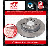 2x Brake Discs Pair Solid fits ALFA ROMEO GIULIETTA 940 2.0D Rear 10 to 20 264mm
