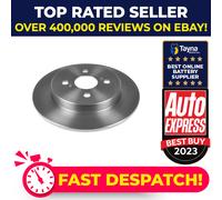 Ferdinand Bilstein Brake Discs Pair - Rear Solid - fits TOYOTA YARIS/VITZ KSP90 1.0 05 to 10 1KR-FE