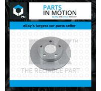 2x Brake Discs Pair Solid fits SEAT EXEO 3R 2.0D Rear 08 to 13 245mm Set NK New