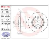 2x Brake Discs Pair Solid fits AUDI A4 B9 3.0D Rear 2015 on 300mm Set Brembo New