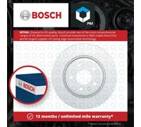 BOSCH 0986479382 Brake Disc Rear Solid Fits Audi A4 A4 Allroad A5 A6 A7 Q5