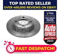 2x Brake Discs Pair Solid fits AUDI COUPE B3 2.8 Rear 91 to 96 AAH 245mm Set New