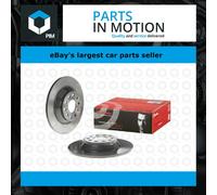 2x Brake Discs Pair Solid fits AUDI Q3 8U, F3B, F3N Rear 1.4 1.5 2.0 2.0D 300mm