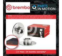 2x Brake Discs Pair Solid fits AUSTIN MINI MOKE 1.0 Front 90 to 92 99H 213mm Set