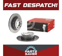 2x Brake Discs Pair Solid fits BMW 116D F20, F21 1.5D Rear 15 to 19 B37D15A Set