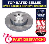 2x Brake Discs Pair Solid fits BMW 318 E30 1.8 Front 82 to 94 260mm Set Febi New