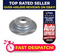 2x Brake Discs Pair Solid fits BMW 635 E24 3.5 Rear 78 to 82 284mm Set Febi New