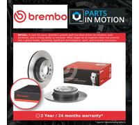 Brembo Rear Brake Discs 08.5580.11 / 10411004A – Solid 324mm, 2 pcs