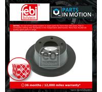 febi bilstein 23555 Brake Disc Set (2 Brake Disc) rear, full, No. of Holes 5