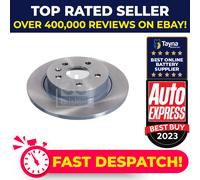 2x Brake Discs Pair Solid fits CHEVROLET CRUZE Rear 2009 on 268mm Set 13502134