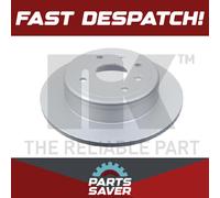 2x Brake Discs Pair Solid fits CHEVROLET EPICA KL1 2.0D Rear 07 to 11 276mm Set