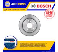 2x Brake Discs Pair Solid fits CHRYSLER CROSSFIRE 3.2 Rear 03 to 08 277.8mm Set
