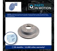 Blue Print Brake Disc ADA104327 Rear Pair Solid 290mm for Chrysler