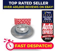2x Brake Discs Pair Solid fits CITROEN AX 1.4D Front 88 to 92 K9A(TUD3) 238mm