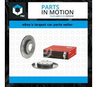 2x Brake Discs Pair Solid fits CITROEN C4 LA, Mk1 1.4 Rear 04 to 11 KFU(ET3J4)