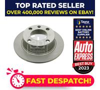 2x Brake Discs Pair Solid fits CITROEN XANTIA 3.0 Rear 97 to 03 XFZ(ES9J4) 224mm