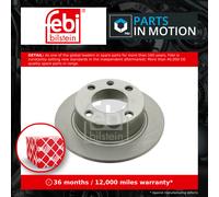 2x Brake Discs Pair Solid fits CITROEN XANTIA 3.0 Rear 97 to 03 XFZ(ES9J4) 224mm