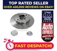 2x Brake Discs Pair Solid fits DS DS3 Rear 1.2 1.6 1.6D 15 to 19 248.4mm Set New