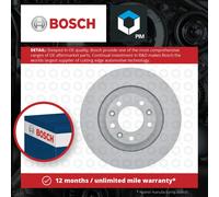 2x Brake Discs Pair Solid fits PEUGEOT EXPERT Rear 1.5D 1.6D 2.0D 2016 on 290mm