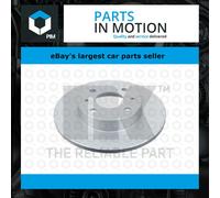 2x Brake Discs Pair Solid fits FIAT PUNTO 93 to 11 240mm Set NK 0060576335 New