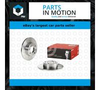 2x Brake Discs Pair Solid fits FIAT UNO 146 83 to 06 Manual Transmission 227mm