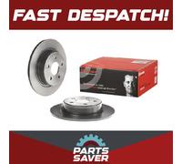 2x Brake Discs Pair Solid fits FORD C-MAX Mk2 TDCi 1.5D Rear 15 to 19 280mm Set