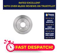 2x Brake Discs Pair Solid fits FORD FIESTA Mk5 ST150 2.0 Rear 05 to 08 N4JB Set